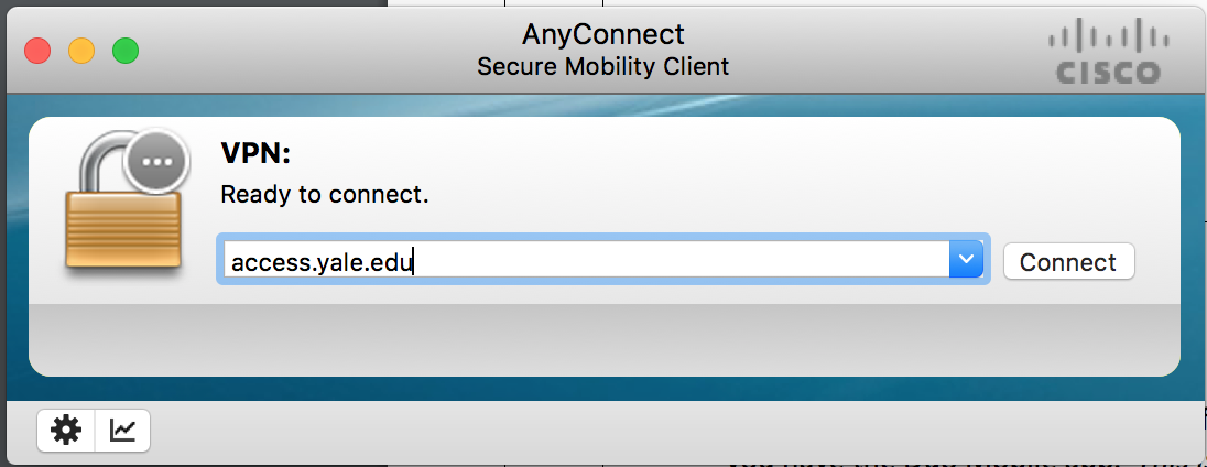 Access From Off Campus Vpn Yale Center For Research Computing